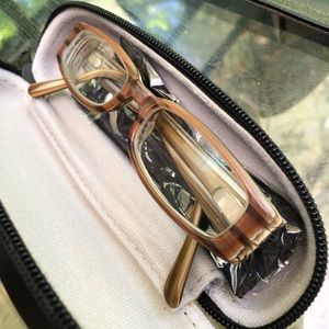Vintage rare women’s brown vogue eyeglasses